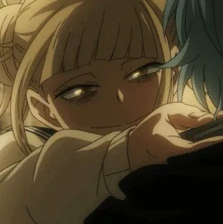 💉 b735f209 Himiko Toga My Hero Academia アニメ, マンガ, 僕のヒーローアカデミア, トガヒミコ, キャラクター, ヴィラン telegram sticker