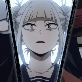 💉 e6060a26 Himiko Toga My Hero Academia アニメ, 僕のヒーローアカデミア, トガヒミコ, ヴィラン telegram sticker