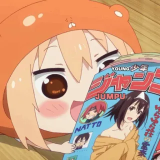 - “ Doma Umaru ” 🍣 By: @KpopStan whatsapp stickers