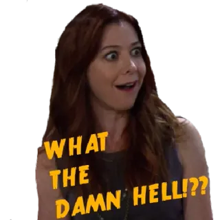 😐 aab6878d WHAT THE DAMN HELL!!?? lustig, überraschung, ausdruck, verwirrt, geschockt telegram sticker