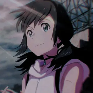 🥀 0530110b 애니메이션, 소녀, 인물사진, 캐릭터, 귀여운, 애니메이션 telegram sticker