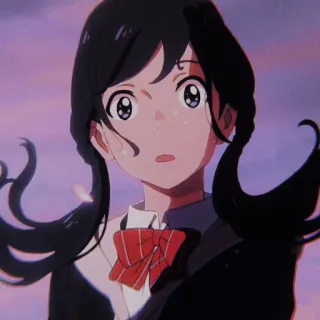 🥀 f09a1905 애니메이션, 여자, 캐릭터, 일러스트, 만화 telegram sticker