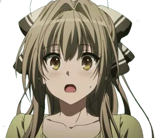 😮 77938fdc Anime, Garota, Fofa, Expressão, Rubor telegram sticker