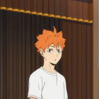 ☀️ 656b638c Hinata Haikyuu!! 动漫, 排球少年, 日向, 翔阳, 运动, 排球 telegram sticker