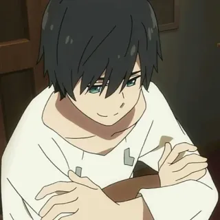 🦋 2a668386 Hiro Darling in the Franxx Anime, Darling in the Franxx, Hiro telegram sticker