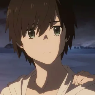 🦋 3cafd86f Hiro Darling in the Franxx Anime, Garçon, Hiro, Darling in the Franxx telegram sticker