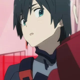 🦋 a999b85a Hiro Darling in the Franxx Anime, Personnage, Hiro, Darling in the Franxx, Manga telegram sticker