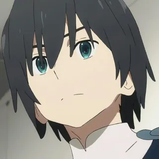 🦋 be570375 Hiro Darling in the Franxx Anime, Personnage, Hiro, Darling in the Franxx, Franxx telegram sticker
