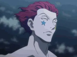 🗿 4c07a344 Hisoka Hunter x Hunter Аниме, Манга, Злодей, Психопат, HunterxHunter telegram sticker