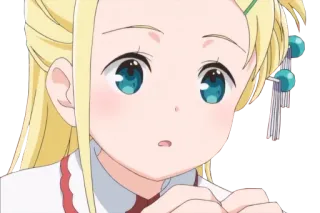 😮 a865dd0d Anime, Fille, Mignon, Manga, Personnage, Dessin animé telegram sticker