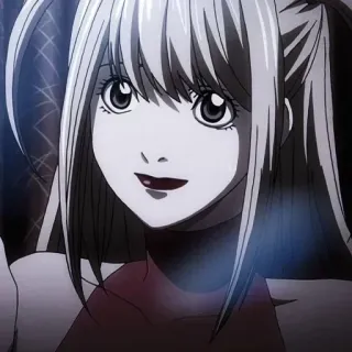 🧦 414783d4 Misa Amane Death Note มิสะ, อามาเนะ, เดธโน้ต, อนิเมะ, ผู้หญิง telegram sticker