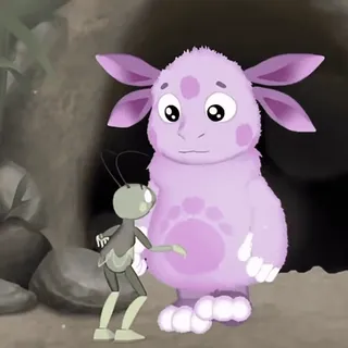 🛸 a36f023d 卡通, 怪物, 可爱, 友谊, 幻想, 动画 whatsapp sticker