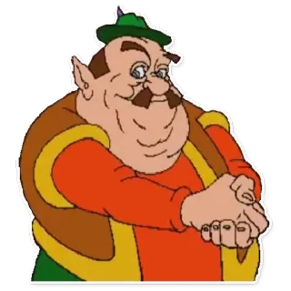 👨 614b65de Morshu The Legend of Zelda CD-i games Morshu, The Legend of Zelda, CD-i, Trò chơi điện tử, Nhân vật telegram sticker