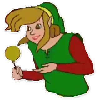 💩 df86710c Link The Legend of Zelda Link, The Legend of Zelda, Nintendo, Trò chơi điện tử, Nhân vật telegram sticker