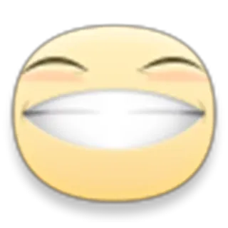 😁 0dfa6f62 อิโมจิ, สไมลีย์, มีความสุข, ใบหน้า telegram sticker