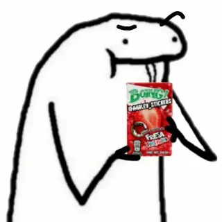 🧃 3a80cff0 BOING!
@HARLEY_STICKERS
FRESA
REFRESCO boing, erdbeere, sticker, harley aufkleber, cartoon, getränk, erdbeere, trinken telegram sticker
