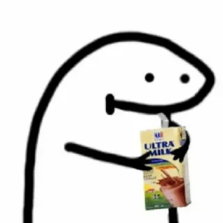 🧃 798f2ce3 ULTRA MILK Cartoon, Milch, Getränk, Schokoladenmilch telegram sticker
