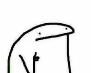 👍 dd01768a Cartoon, Strichmännchen, Stinkefinger, Beleidigend telegram sticker