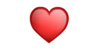 ❤ b4c81965 ハート, 愛, 健康, 感情 telegram sticker