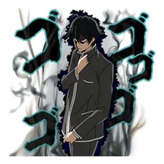 👿 cd7fb00a Anime, Manga, Personnage, Japon, Cool, Sérieux, Art telegram sticker