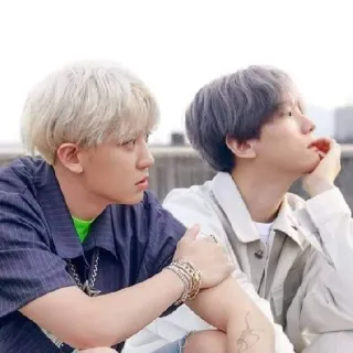 💕 7ebf76f2 Menschen, Männer, Porträt, Freunde, K-Pop telegram sticker