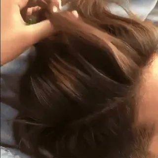 🥰 f477dc86 cheveux, coiffure, beauté, coupe de cheveux, femme whatsapp sticker