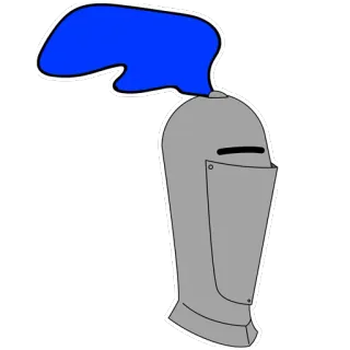 🤴 8bd7fbf5 armadura, capacete, cavaleiro, medieval, arma, aço telegram sticker