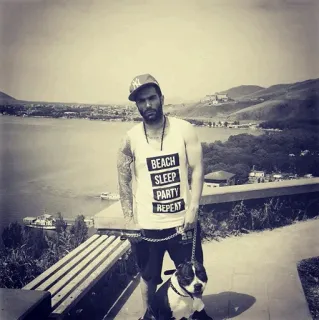 😕 0a7827bd BEACH
SLEEP
PARTY
REPEAT man, dog, tattoo, beach, sleep, party, repeat telegram sticker