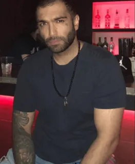 😕 90609438 man, portrait, casual, indoor, adult, person telegram sticker