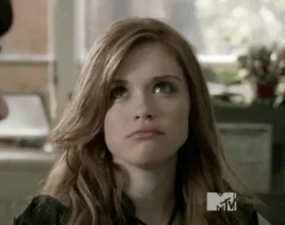 ☁ 177ad15a Lydia Martin Teen Wolf Lydia Martin, Teen Wolf, MTV, Ekspresi, Acara TV, Drama remaja telegram sticker