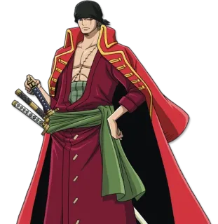 😒 35457270 Roronoa Zoro One Piece 动漫, 角色, 剑, 海盗, 伤疤, 海贼王, 罗罗诺亚·索隆, 漫画 telegram sticker