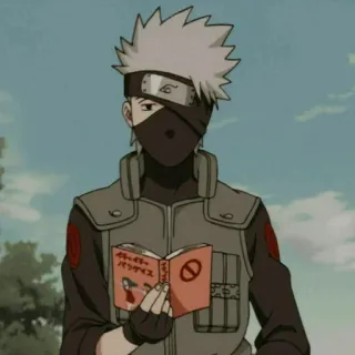 🔥 098eb84c Kakashi Hatake Naruto Icha Icha Paradise Kakashi, Naruto, Anime, Manga, Książka, Icha Icha Paradise telegram sticker