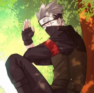 🔥 1c0f5030 Kakashi Hatake Naruto Kakashi, Anime, Naruto, Ninja, Manga, Postać telegram sticker