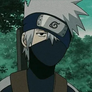 🔥 7d199021 Kakashi Naruto Kakashi Hatake, Naruto, Anime, Ninja, Manga, Postać telegram sticker