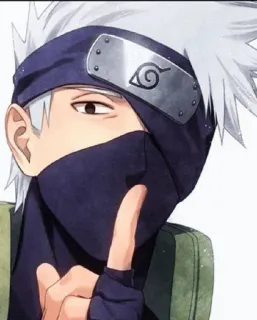 🔥 80de9431 Kakashi Naruto Kakashi Hatake, Naruto, Anime, Manga, Ninja, Fanart telegram sticker