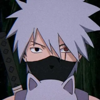 🔥 8ecfffbf Kakashi Naruto Anime, Ninja, Kakashi, Naruto, Manga, Postać telegram sticker