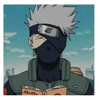 🔥 a2a6ad69 Kakashi Hatake Naruto イチヤイチ Anime, Manga, Kakashi, Naruto, Ninja, Postać telegram sticker