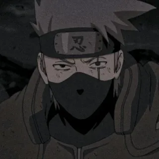 🔥 ab5487de Kakashi Hatake Naruto 忍 Kakashi, Naruto, Anime, Ninja, Manga, Japoński, Postać telegram sticker