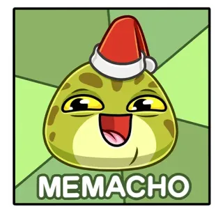 😀 513987b9 MEMACHO natal, memacho, desenho animado, adesivo, fofo telegram sticker