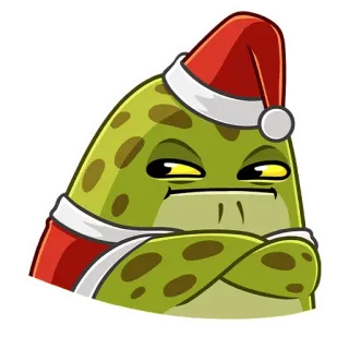 😐 7721122c rã, natal, papai noel, feriado, desenho animado, engraçado, festivo, adesivo telegram sticker
