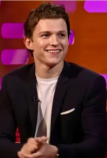 🥀 161c197a Tom Holland นักแสดง, คนดัง, ภาพเหมือน, ผู้ชาย, สูท telegram sticker