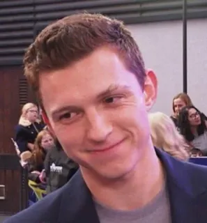 🥀 54a8642f Tom Holland นักแสดง, คนดัง, ผู้ชาย, ภาพเหมือน telegram sticker