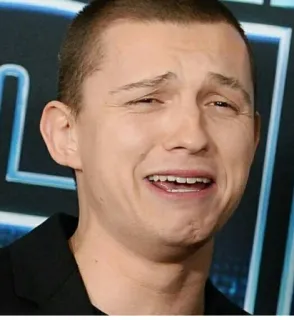 🥀 7f580cde Tom Holland คนดัง, นักแสดง, ผู้ชาย, ภาพเหมือน, คน telegram sticker