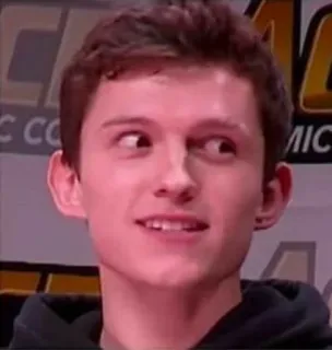 🥀 8153b4d6 Tom Holland ทอม ฮอลแลนด์, นักแสดง, คนดัง, มีม telegram sticker