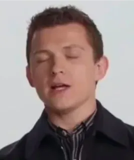 🥀 9858b06e Tom Holland นักแสดง, คนดัง, ภาพเหมือน, ทอม ฮอลแลนด์ telegram sticker