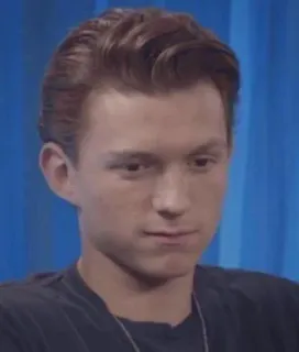 🥀 a346d237 Tom Holland นักแสดง, ภาพเหมือน, คนดัง, ผู้ชาย, ยิ้ม, คน telegram sticker