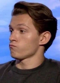 🥀 bb79b323 Tom Holland นักแสดง, คนดัง, ภาพเหมือน, ผู้ชาย telegram sticker