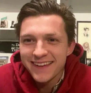 🥀 cc7ef8d2 Tom Holland คนดัง, นักแสดง, ผู้ชาย, ภาพบุคคล telegram sticker