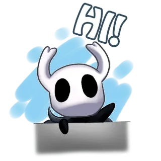 Hollow Knight by SksGirl telegram stickers
