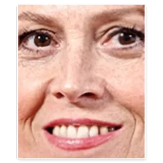 😋 625042e9 脸, 女人, 特写, 肖像 telegram sticker